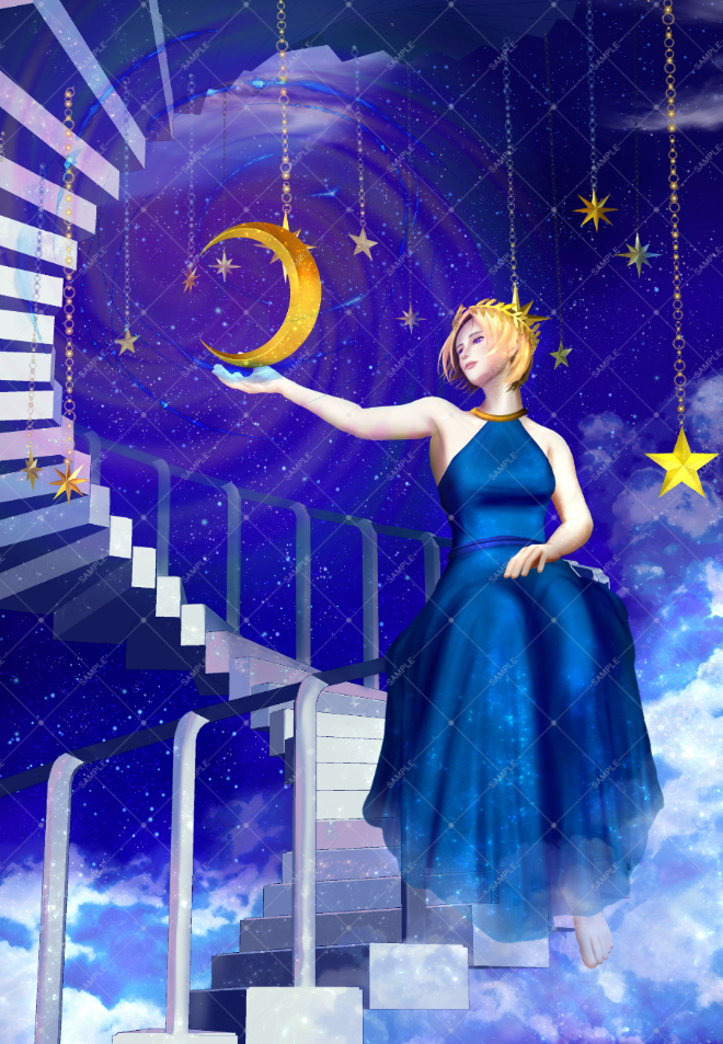 星空のイラスト