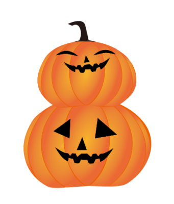 ハロウィンカボチャのイラスト